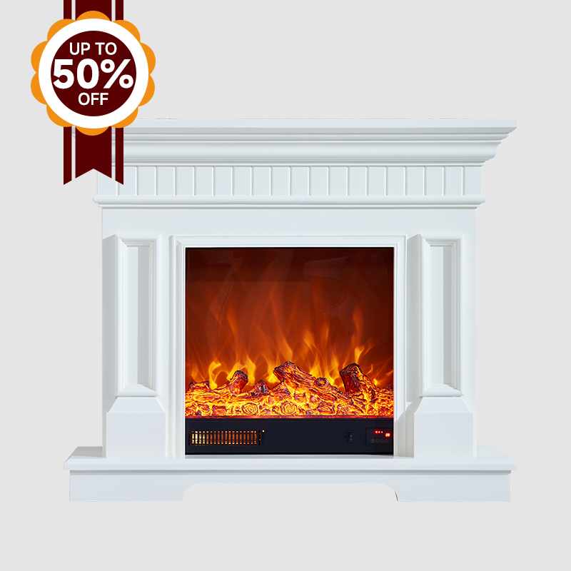 卸売 47.2インチ フェイク暖炉マントルピース - 120x33x102cm メーカー