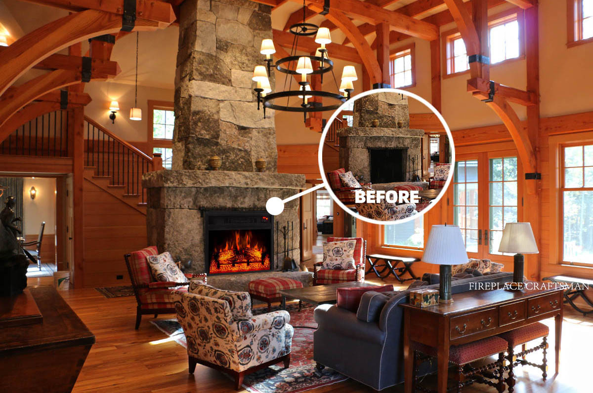 Overview of chimney blocking requirements when installing electric fireplaces in existing chimney structures