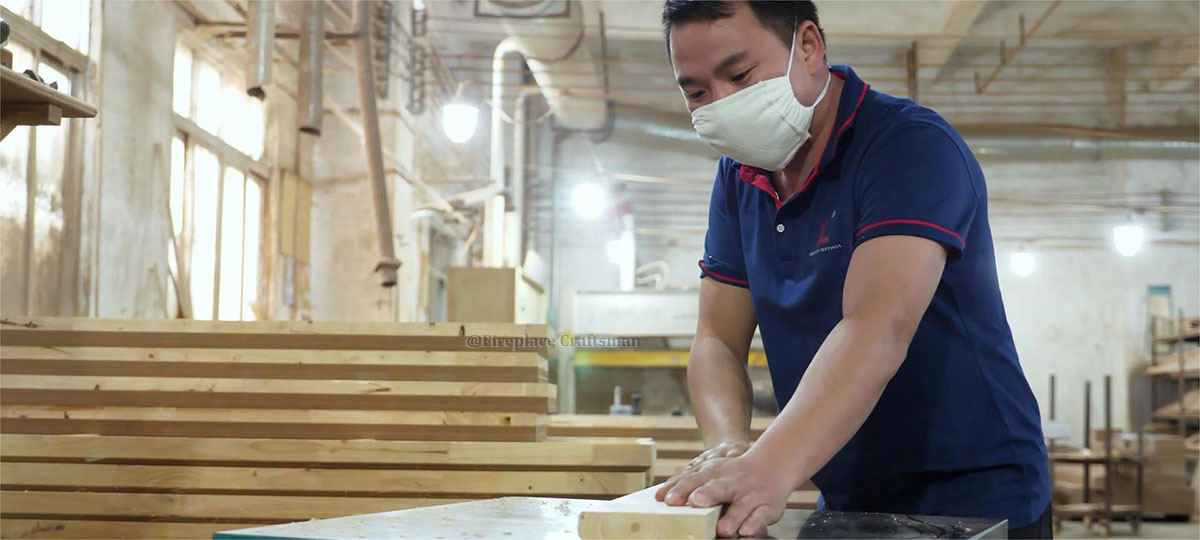 electric fireplace manufacturer factory warehouse production